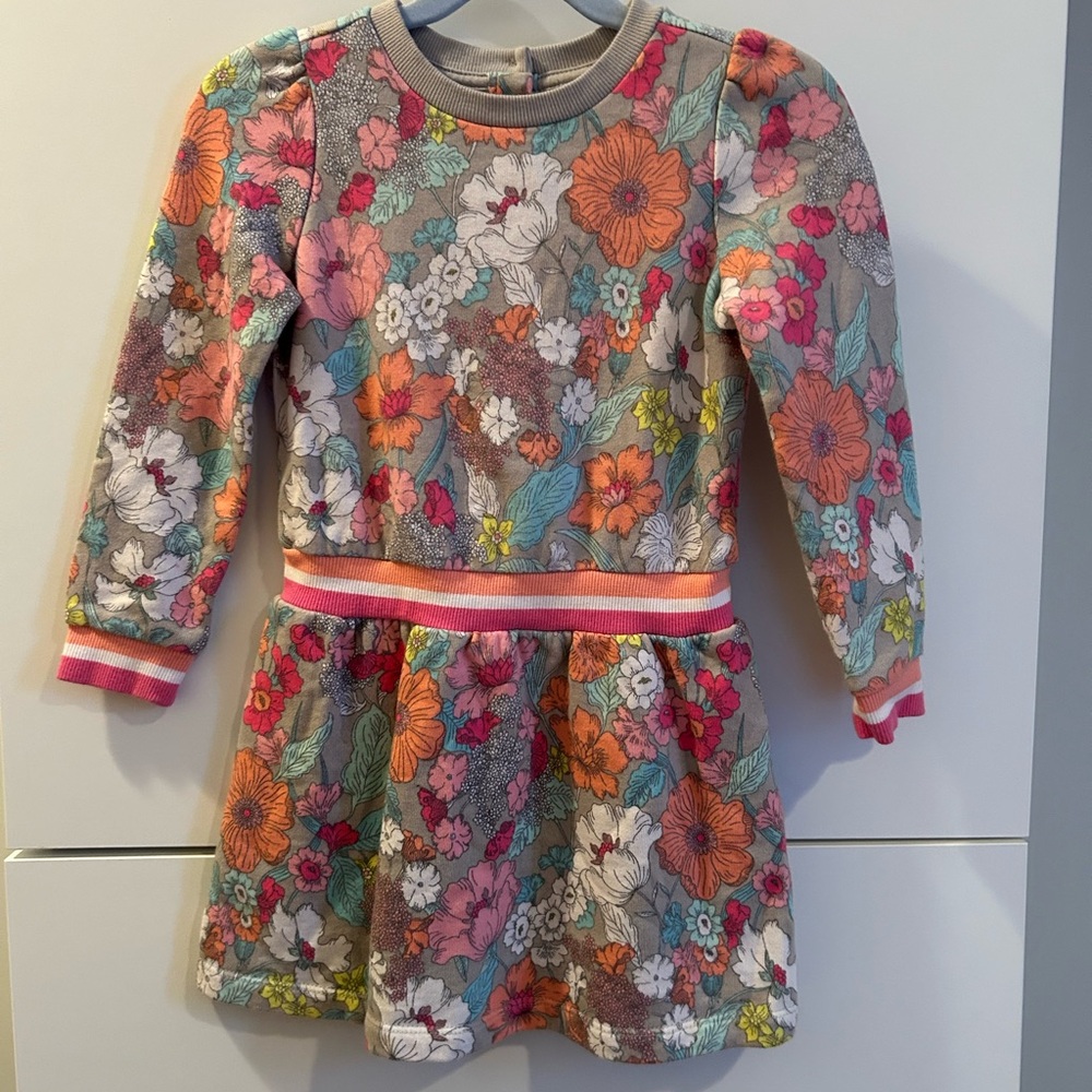Janie & Jack Floral Dress - Size 4